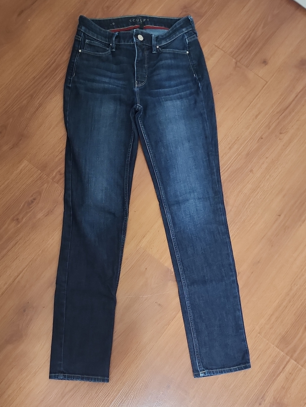 White House Black Market The Sculpt Slim Jeans Size 0